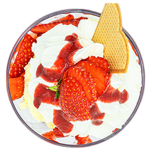 Erdbeerbecher